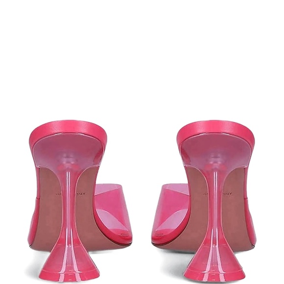 Amina Muaddi Lupita PVC Sandals Size 40 IT - Picture 6 of 7